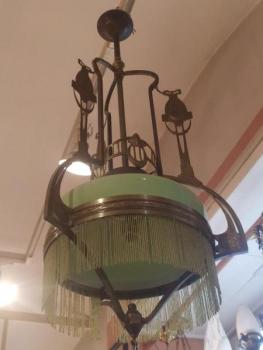 Secesní lustr Secesní lustr