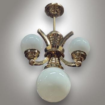 Mosazný lustr / T 7975 Mosazný lustr / T 7975