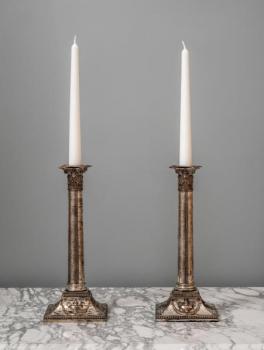 Starožitné párové neoklasicistní svícny Starožitné párové neoklasicistní svícny
