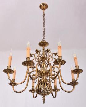 Starožitný německý lustr Starožitný německý lustr