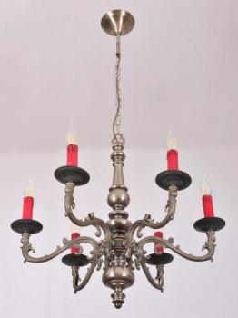 Šestiramenný starožitný lustr Šestiramenný starožitný lustr