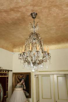 Párové køiš�álové lustry Ludvík XVI